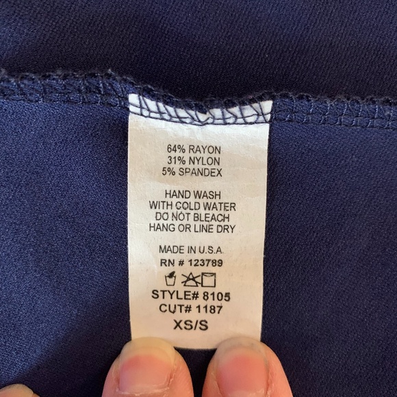 Royal Blue Sweater and Vest, Size XS/S - Picture 7 of 14